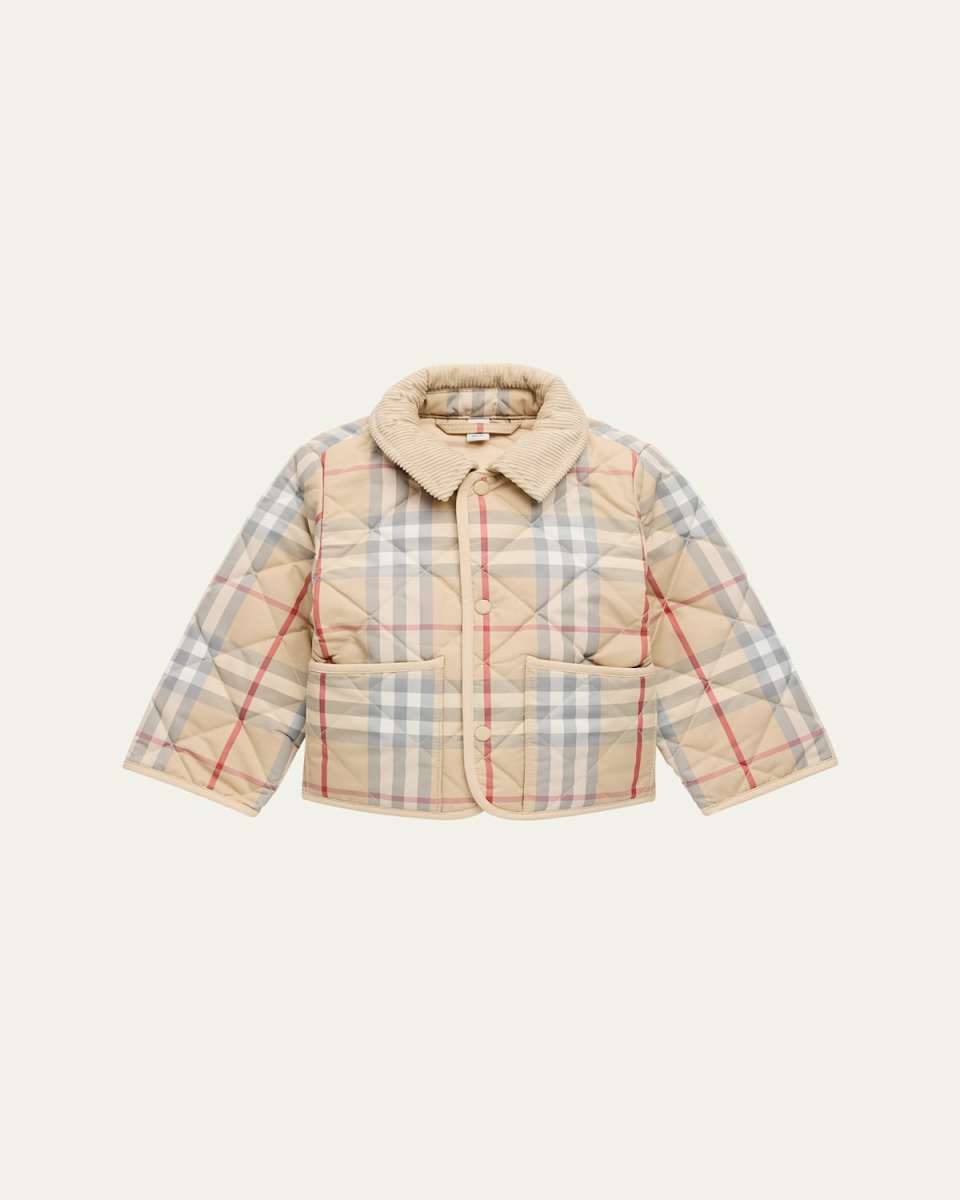 Kid's Tommy Check Jacket, Size Newborn-6
